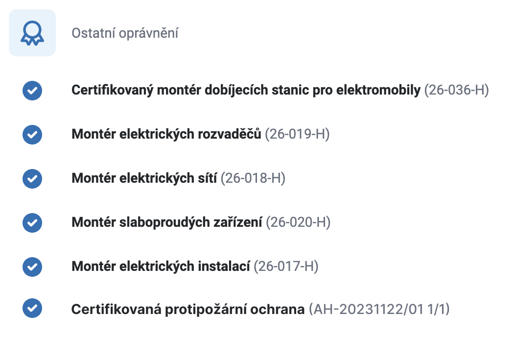Certifikát fotovoltaické panely na střeše domu ve Středočeském kraji od Profi Green Energy